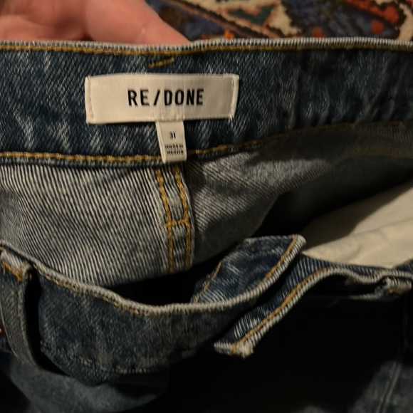 NWT re/done 70s straight jean - Picture 3 of 4